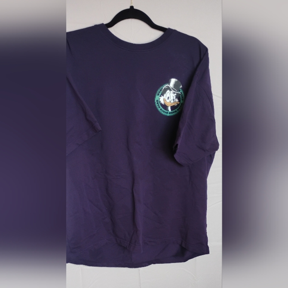 Disney Purple T-Shirt with Duck Graphic